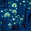 Decor Cute Star In The Dark DIY Art Mural Rainbow Decal Wallpaper Star Wall Sticker Glow Stickers