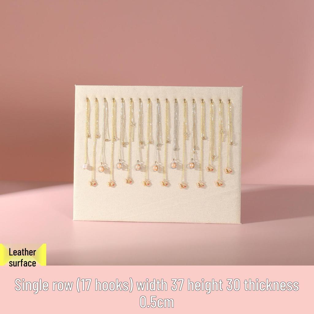 Gold Hook Jewelry Display Stand for Necklaces and Bracelets