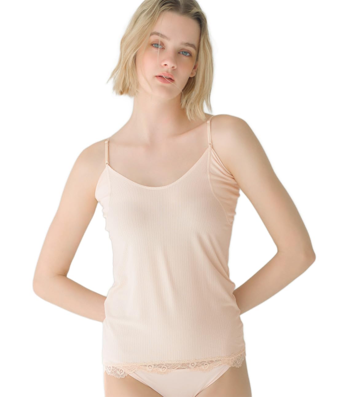 

прохладный к поставляется с пот пот Coolish майка пот подмышек Бежевый L [Peach John] [Влагопоглощающий, быстросохнущий, на ощупь, прохладный, подкладки, защита, бежевый