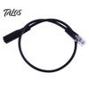 Cabo Adaptador de Fone de Ouvido para Smartphone 30cm 3.5mm OMTP para Telefone 4P4C RJ9/RJ10