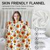 1 Piece Halloween Pumpkin Pattern Flannel Blanket, Suitable for Sofa, Bed, Office, Ideal Gift for Family, Friends, Perfect for H