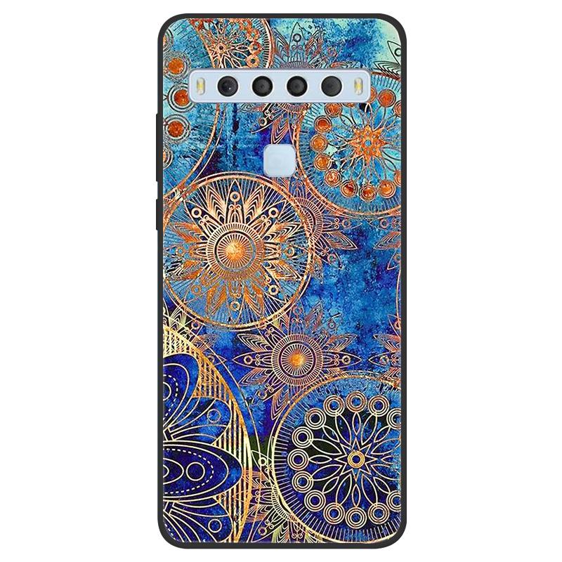 

Для чохла TCL 10L 10 Pro М яка силіконова задня кришка Для TCL 10L 10 Lite 5G UW 10Lite 10Pro 10 L Plus Чохол Coques Милий квітковий малюнок TCL 10L