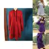 Cozy Womens Winter Long Sleeve Tunic Tops Pullover Hoodie Dress In Six Colors