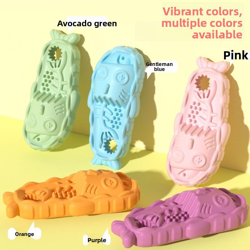 Nowa zabawka dla zwierząt domowych Kreatywna zabawka dla psa w kształcie kapcia, Samozabawna, Gryzienie, Nuda, Gryzak i zabawka do ząbkowania