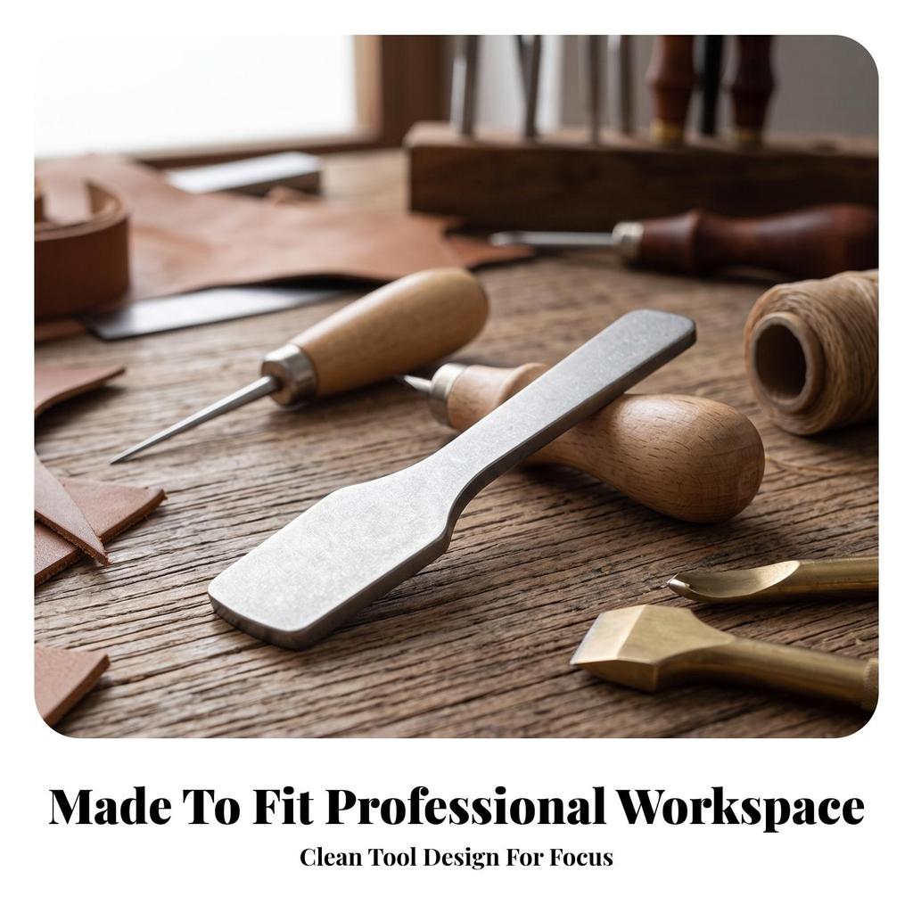 Knocking Tool One-Piece Leather Craft Tools Slim for Workshop, Leathercrafters