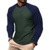 Plus Size Men's Long Sleeve T-shirt European And American Men's Shirt Top