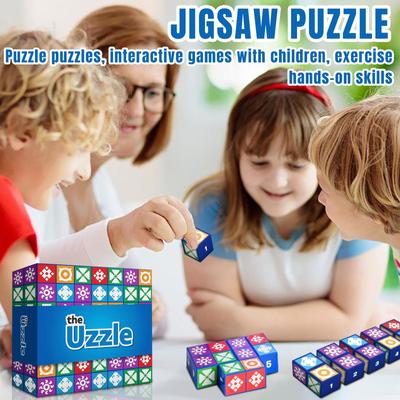 Board Game & Blockwork Bundle – Fast-Paced Puzzle Games For Ages 4+ - Multiple Difficulty - 2 To 4 Players