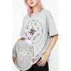 Skz Stay Graphic Print T-shirt Men Women Streetwear Oversized Y2k Hip Hop Short Sleeves High Quality Loose Harajuku Female Male Clothing