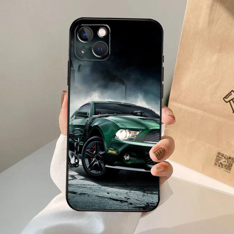 Cool Sports Car Phone Case For iPhone 17 Air 16 15 14 13 11 12 Pro Max 13 12 mini 15 16 Plus 16e Cover Coque