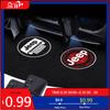 Cup Holders HD Led Welcome Light Car Door Projector Lamps For Jeep Renegade Compass Grand Cherokee Wrangler Patriot Rubicon