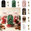 48PCS Hangable Holiday Gift Tag Cards Multicolor Gift Packaging Supplies  For Holiday Decor