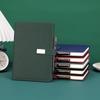 Business A5 Faux Leather Buckle Notebook - Office Stationery for Meeting Minutes and Work Notes.