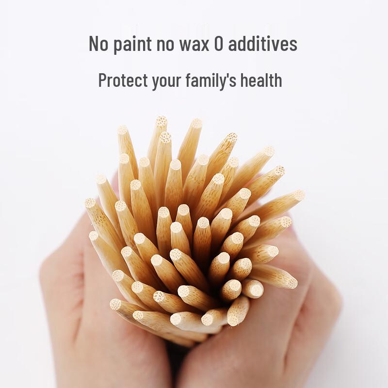 80-Pair Individually Wrapped Disposable Bamboo Chopsticks