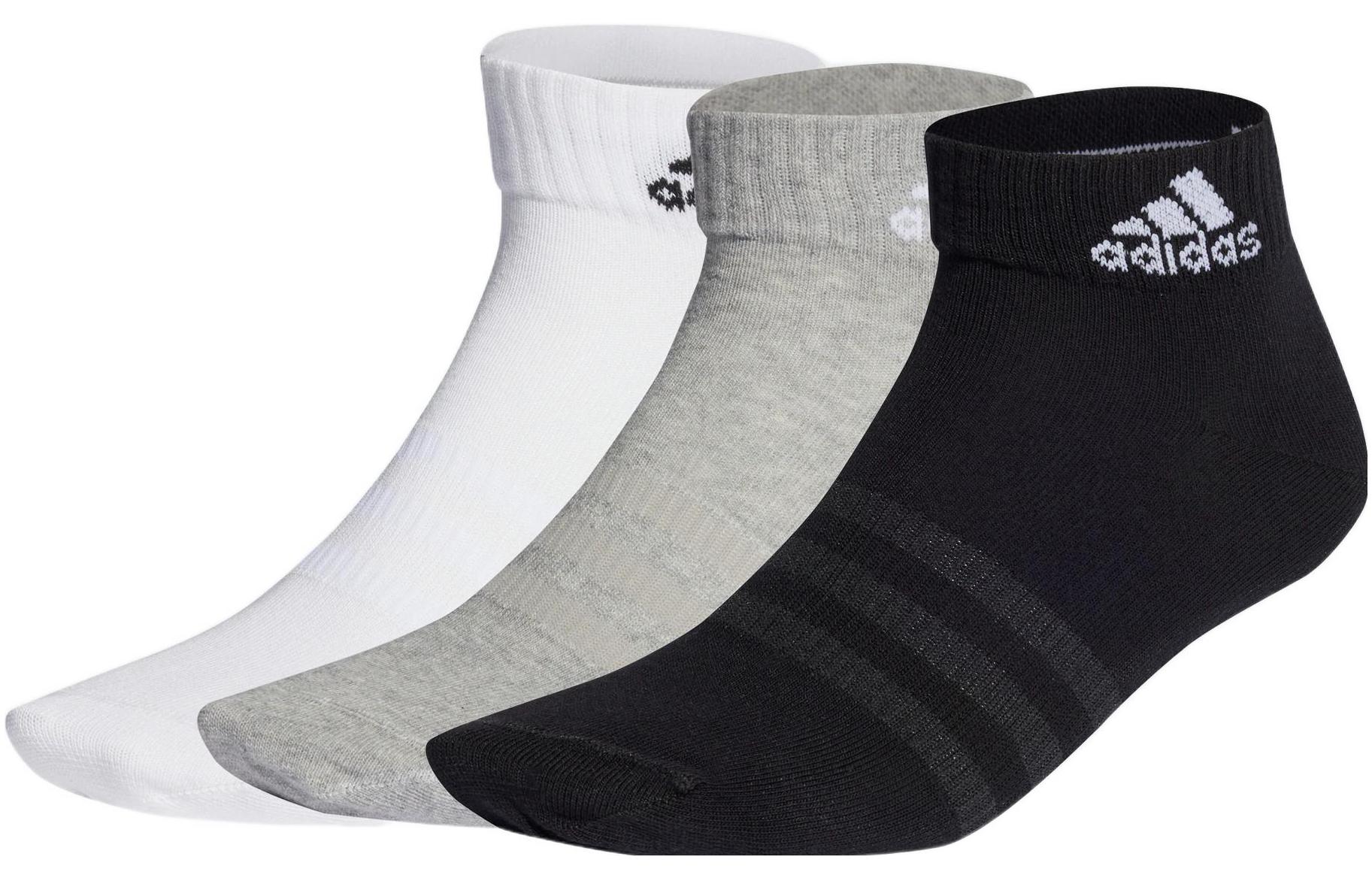 Adidas Ankle Socks Unisex 3 Pack IC1283 M
