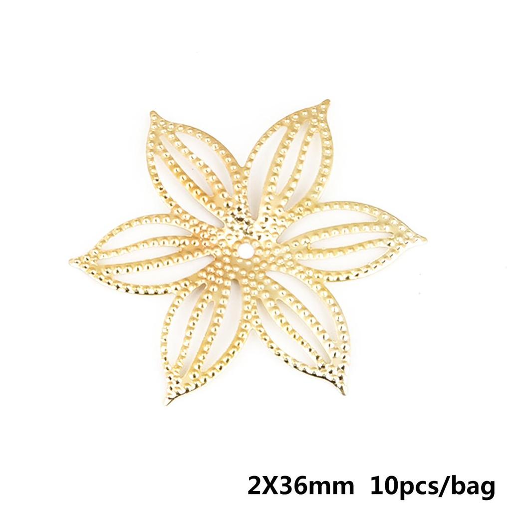 10ks Paví Měsíční Přívěsek Květina DIY Doplňky Součástky Pro Výrobu Šperků