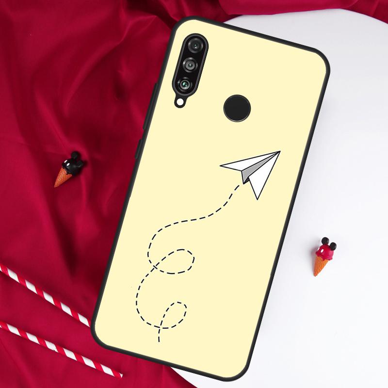 Airplane Aircraft For Huawei Nova 12s 11i 12i 7i 8i Y73 Y70 Y90 Y60 Y72 Y61 Y91 9 10 SE P30 Pro P40 Lite Case