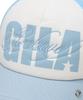 Gillaakaibeu Eyelet Bold Logo Mesh Cap_Sky Blue
