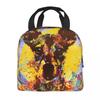 Custom Jack Russell Terrier Lunch Bag Men Women Cooler Thermal Insulated Lunch Box for Children School