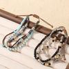 Multicolor Layered Beaded Adjustable Bracelet Set for Women Bohemian Handmade Jewelry Gift