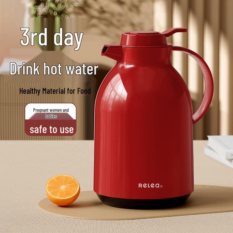 RELEA 2.2L Glass Liner Insulated Thermos