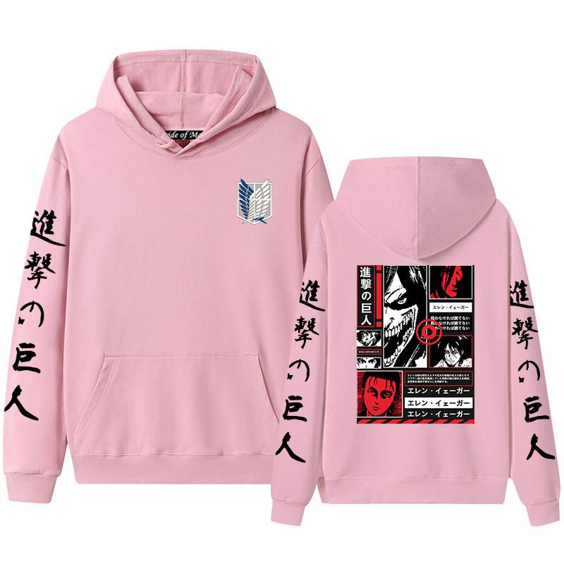 Мужские и женские толстовки с капюшоном и толстовки для пар Advancing Giant Alan Yeager — фото 4