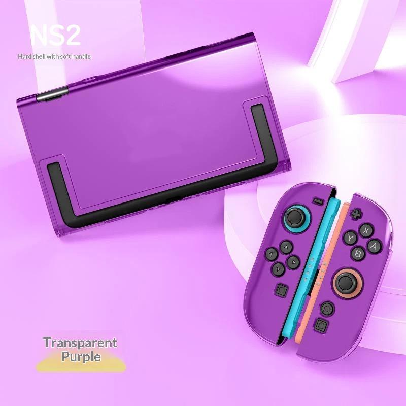 Per Nintendo Switch2 Custodia Protettiva Switch2 Tipo Diviso Guscio Protettivo Inseribile nella Docka Regalo Vetro Temperato Grip Caps Copertura Switch2