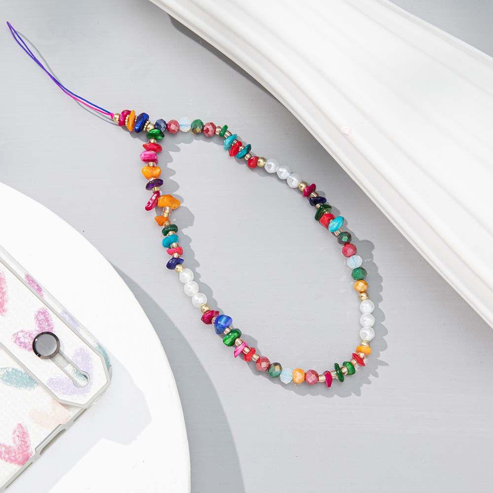 Mobile Phone Accessories Mobile Phone Strap Mobile Phone Lanyard Beads Chain Cell Phone Lanyard