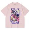 230 g/m² 100% bavlna Dragon Ball V72 Král Cold Potisk Unisex T-shirt z těžké bavlny