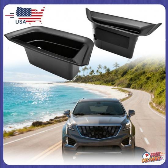 Organizer Storage Boxes Fits Cadillac XT5 2016-  Front Door Side Handle