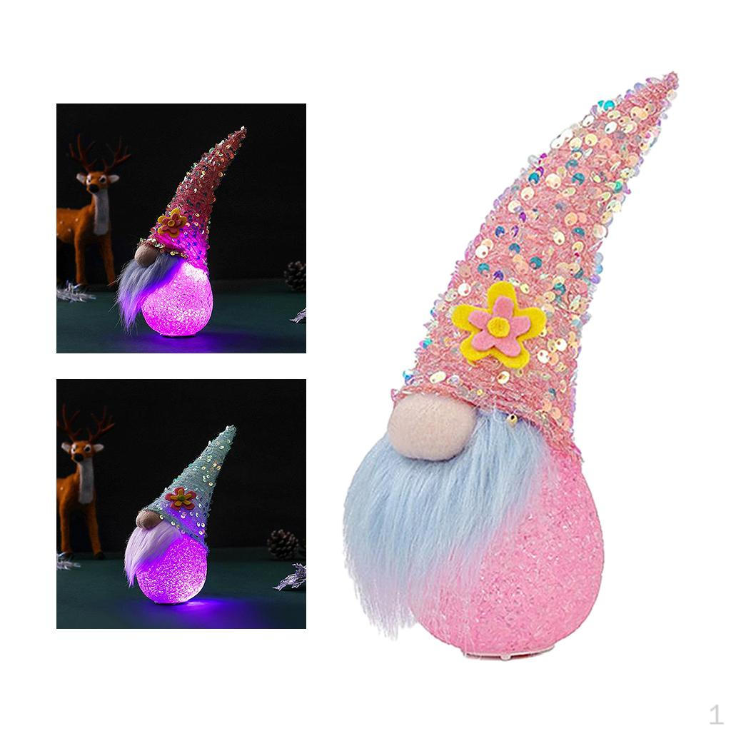 Faceless Doll ,Christmas Ornaments Plush Long Hat with for window decorationation