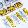 6 Grid Star Moon Sequins Pigment Filler For DIY Nail Art UV Crystal Epoxy Resin Mold Filling Crafts Jewelry Accessories