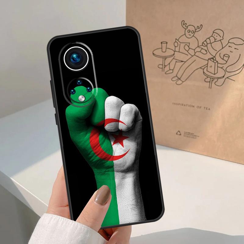Flag Of Algeria For Honor Magic 8 5 6 7 Pro Case For Honor 400 200 Lite 50 70 90 X8c X8b X9a X9b X9c X9d Win