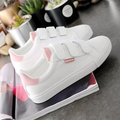 2026 New Single Shoes for Women Student Korean Version Women Sneakers Canvas Shoe Velcro Flat Shoes Women Shoes Zapatos De Mujer