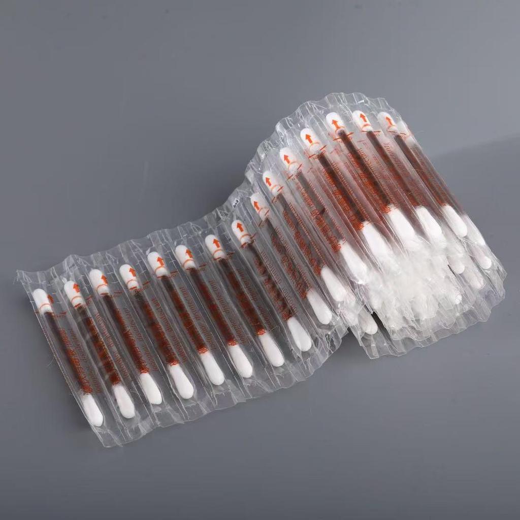 Individually Packaged Portable Povidone-Iodine Swabs for Sanitary Use - Ideal for Travel, Hotel, and Home.