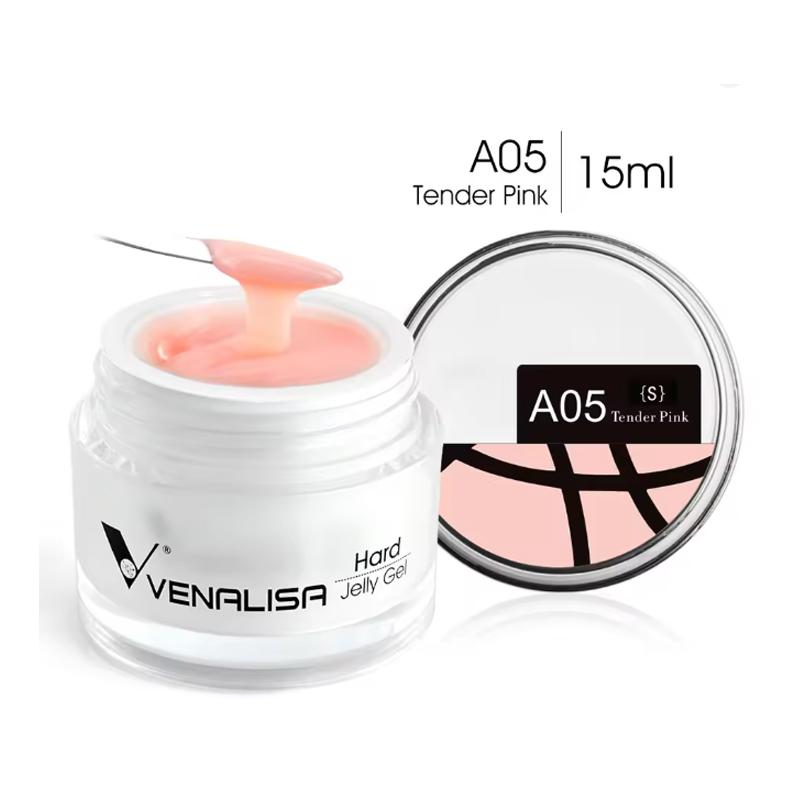 Venalisa 15ml Jelly Builder Nude Color UV Construction Gel Tips Extension Camouflage Soak Off Fast Building Gel