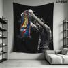 Messi Wall Hanging Printed Fabric Blanket Decorative Tapestries for Bedroom Living Room Home Decor