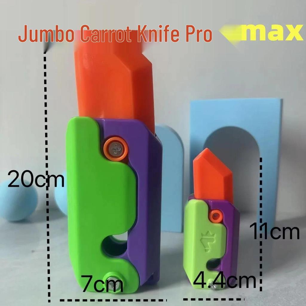 Luminous XL Telescopic Carrot Sword 3D Toy