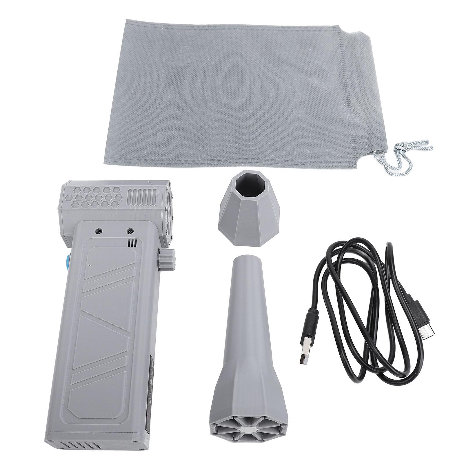 

Электрический воздушный пылесос Professional 140000 об/мин эффективный перезаряжаемый портативный ручной турбовентилятор для серый