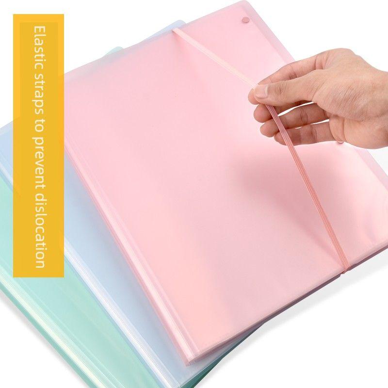Handy Gadget Plastic Folder Insert Bags Junior High School Test Paper