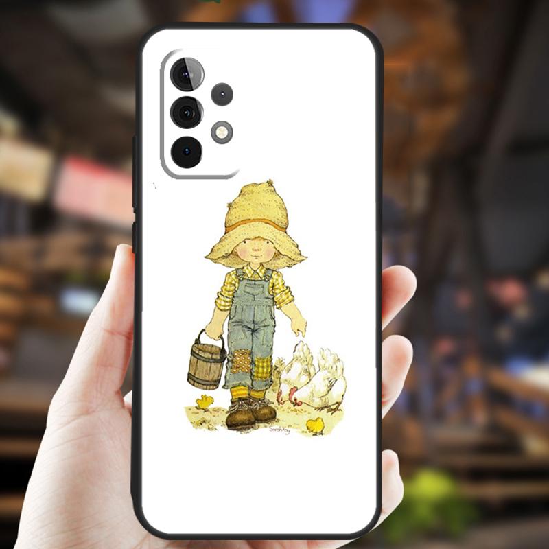 Sarah Kay Hülle für Samsung Galaxy A05 A06 A22 A53 A33 A26 A16 A56 A36 A32 A52 A54 A34 A14 A55 A15 A35