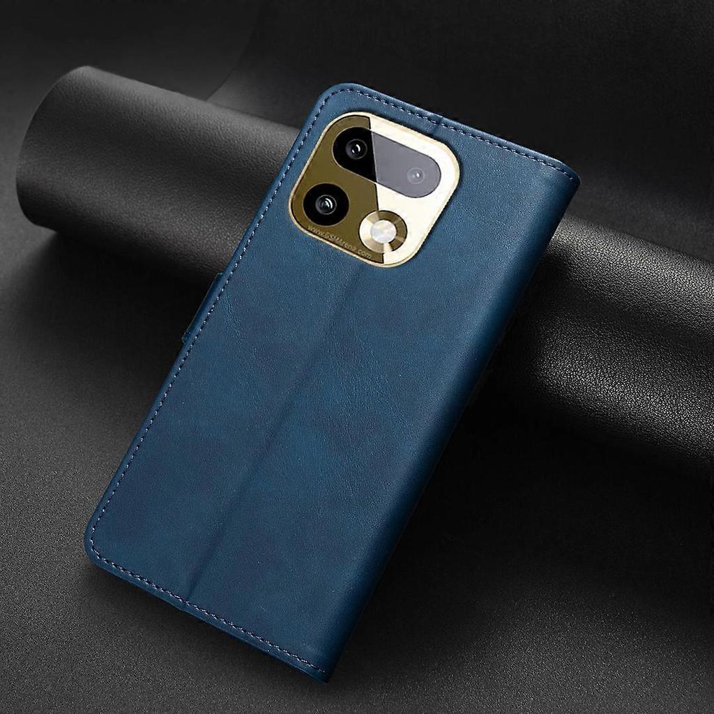 Compatible with Realme 16 Pro RFID Blocking Card Slots Holder Soft PU Leather Shockproof Protective Phone Stand Wallet Case Cover