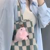 Cartoon Kawaii Chubby Dinosaur Plush Doll Keychain Pendant Creative Ins Small Fresh Dinosaur Backpack Pendant Kids Gifts