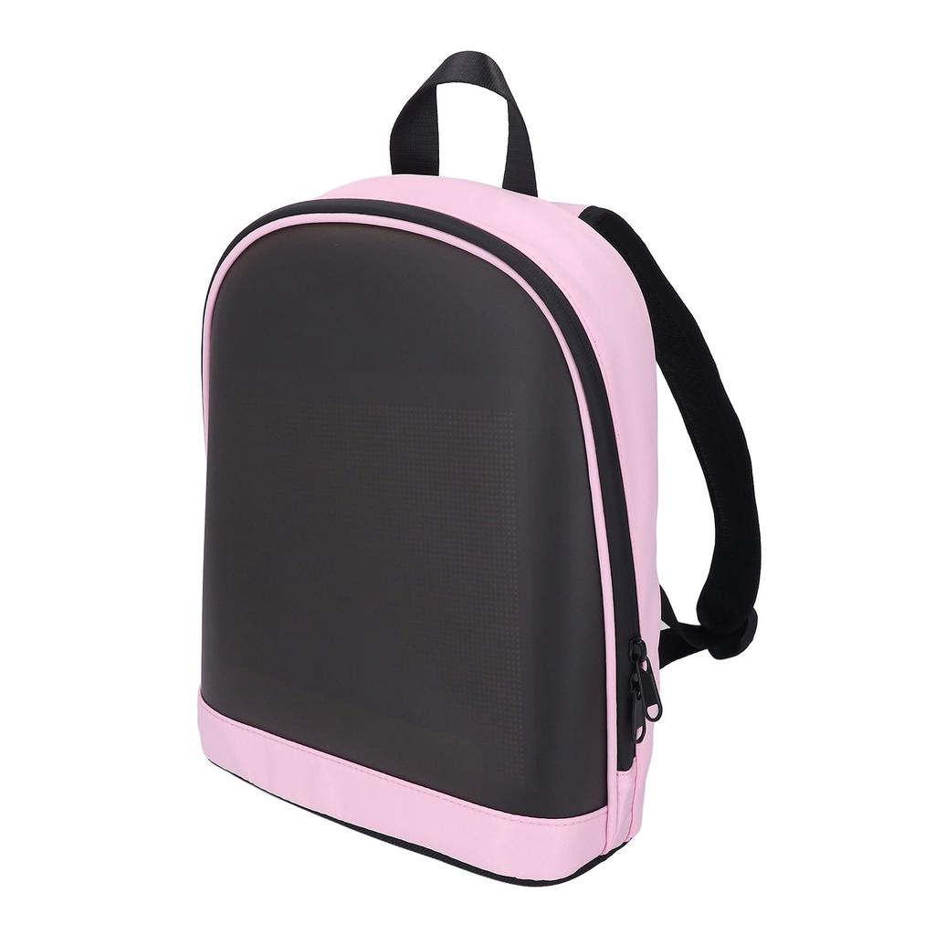 LED Backpack Cute Roseate 64x64 Programmable Full Color Screen APP Control LED Bag