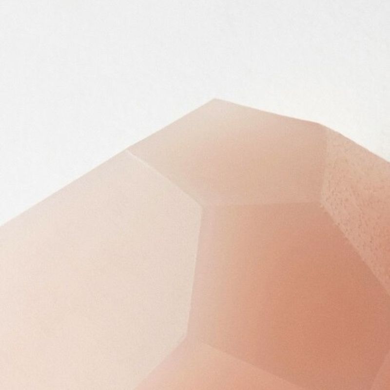 Простой камень - Цветущий розовый