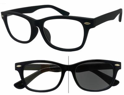 [FaceTrick Az Label] Bifocal Reading Glasses, Photochromic Type [Sabae Manufacturer Design] Men's Reading Glasses, Progressive Multifocal, Photochromi