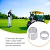 Golf Drive Shaft Adapter Accessory Sports Actuation Replacement for Clone GX200 Aluminium Silvery Gasket