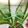 4/8Pcs Plastic Plant Support Clips,Green Vine Climbing Brackets,Adjustable Garden Plant Stem Clips for Fixed and Upright Growth