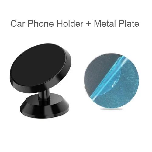 Magnetic Car Phone Holder Mount Dashboard Smartphone Mobile Stand Bracket Cell GPS Support in Car For iPhone Xiaomi Samsung LG