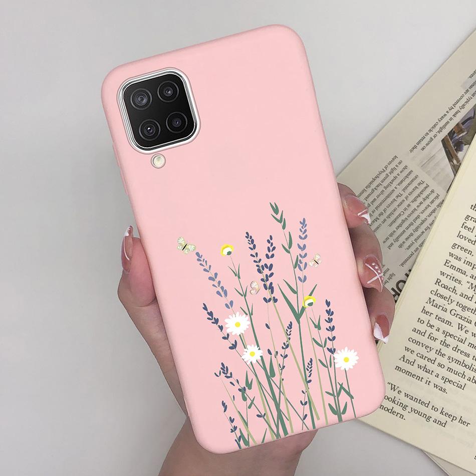 For Samsung Galaxy F22 6.4 inches Case Butterfly Soft Silicon Back Cover For Samsung Galaxy M32 SM-M325FV New Fashion Phone Bags