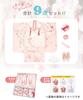 Shichigosan kimono set for dull Pale purple night cherry [KYOETSU] [Kyoetsu] 3-year-old girls, (2. blossoms)